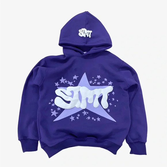 STATEMENT | Purple Y2K Women’s Hoodie - Picture 1 of 6